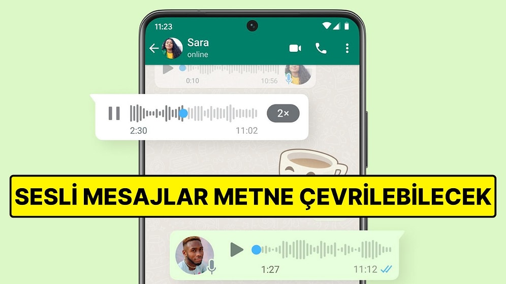 WhatsApp, Sesli Mesajları Metne Dönüştürme Özelliğini Nihayet Android Cihazlar için de Hayata Geçiriyor!