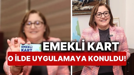 Emekli Kart Uygulamaya Konuldu! İlk Kez O İlde 65 Yaş Üstü 'Emekli Kart' ile İndirimlerden Yararlanacak!