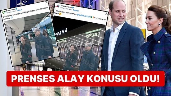 Kate Middleton'un Son Görüntüsünün Sahte Olduğu Ortaya Çıkınca Havaalanlarının Paylaşımları Kahkahalara Boğdu