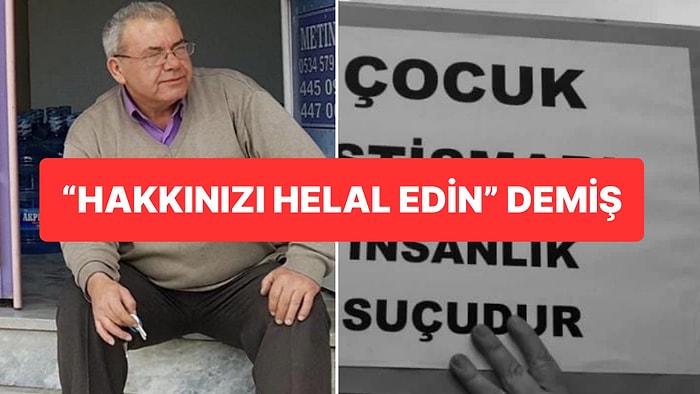 Sapık Sucu Metin Şenay’ın İlk Mahkemesi 7 Mayıs’ta: Mahalleliye ‘Hakkınızı Helal Edin’ Demiş