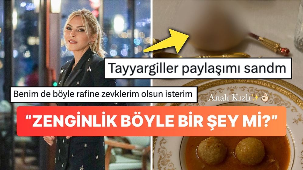 Arzu Sabancı‘nın Malatyalılar’ın Yüreğine İndiren Analı Kızlı Çorbasının Yanındaki Ekmeğin Şekli Olay Oldu!