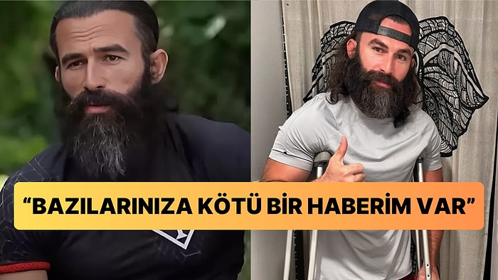 Sağlık Sorunları Yüzünden Survivor Macerası Yarıda Kesilen Turabi'nin Ölüm Dileği Dumur Etti