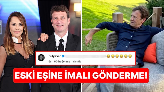 Kaya Çilingiroğlu'nun Pozuna Kayıtsız Kalamadı: Hülya Avşar'ın Eski Eşine Yaptığı Yorum Kahkaha Tufanı Yarattı