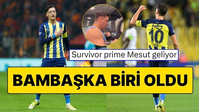 Futbolcuyken Böyle Değildi! Fenerbahçe'nin Eski Yıldızı Mesut Özil Kaslı Haliyle Yine Çok Dikkat Çekti