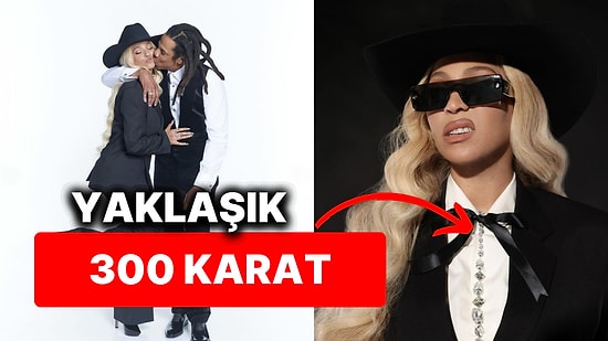 Beyoncé'nin Düzenlediği Oscar Altın Partisinde, Taktığı Grillz'lerin ve Elmasların Değeri Dudak Uçuklattı