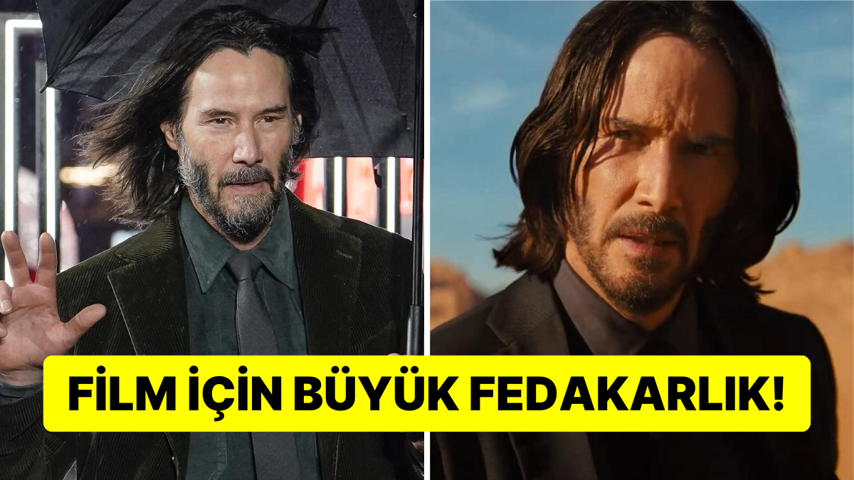 Keanu Reeves Uzun Saçlarına Veda Etti! - Onedio
