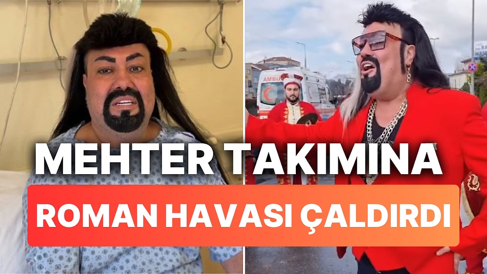 İkinci Kez Bağırsak Ameliyatı Olan Kobra Murat Mehter Takımı Eşliğinde Göbek Atarak Taburcu Oldu