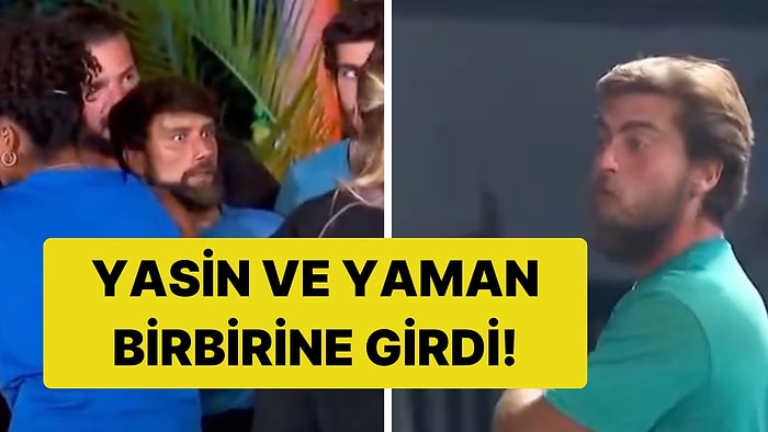 Survivor'da Büyük Kavga: Yakın Arkadaşlar Yasin ve Yaman Birbirine Girdi!