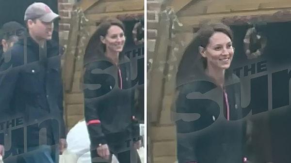 Derken, geçtiğimiz günlerde Kate Middleton'un Prens William'la alışveriş sonrası yürürken çekilmiş görüntüleri servis edildi.