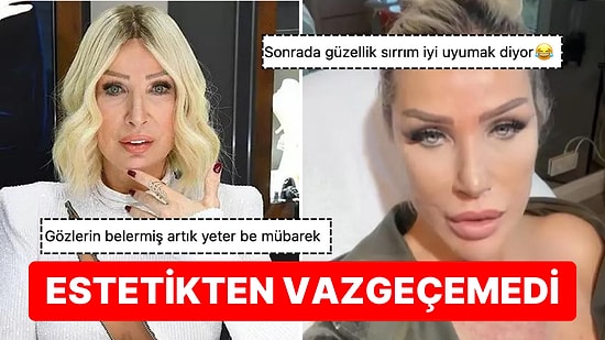 Güzellik Uğruna Her Şeyi Göze Alan Seda Sayan Yüzüne ve Göğüs Dekoltesine Yine Sünnet Derisi Enjekte Ettirdi!