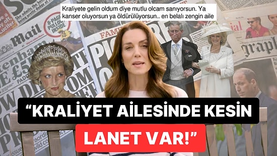 Prenses Kate Middleton'un Kanser Açıklaması ''Bu Ne Bahtsızlık?'' Dedirtti