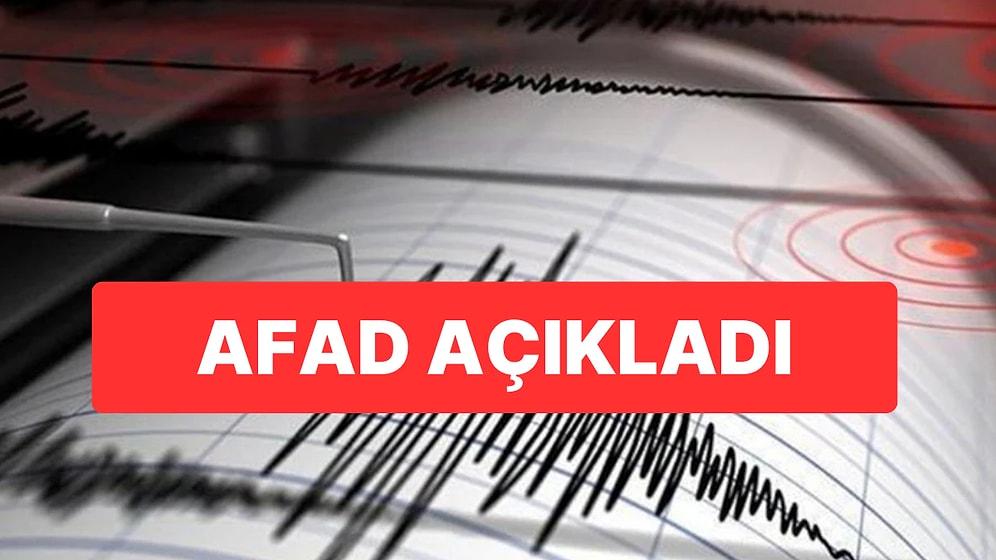 AFAD Açıkladı: Marmaris Güne Depremle Uyandı