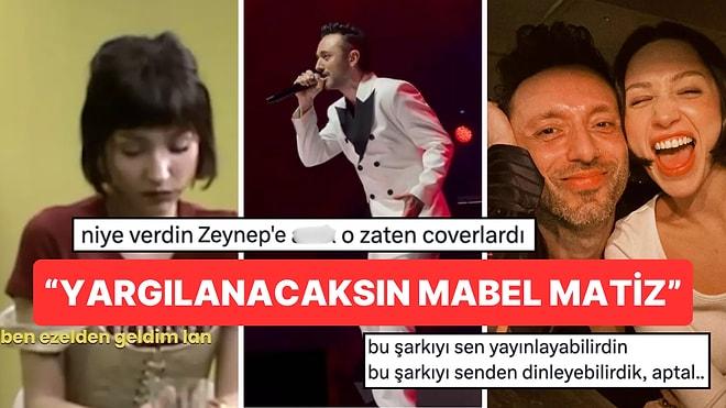 Zeynep Bastık'ı Tarihe Geçiren "Lan" Şarkısını Konserinde Söyleyen Mabel Matiz Ortalığı Yıktı Geçti!