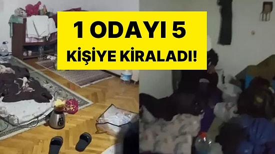 Ev Sahibine Kiracı Şoku! 1 Odayı 5 Kişiye Kiraladı: Kira Bedeli 50 Euro