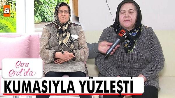 Programa başvuran 60 yaşındaki Ayşe Teyze, 30 yıllık kuması Nermin'in hasta kocasını kendisini göstermediğinden dert yanarken, ayrıca resmi nikah için harekete geçtiğini anlatmıştı.