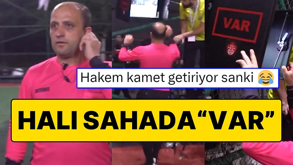 Türkiye'de Büyük Tartışmalara Yol Açan VAR Sistemi Halı Sahalarda Kullanılmaya Başlandı