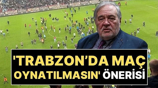 İlber Ortaylı'dan Dikkat Çeken Çıkış: Trabzon'da Maç Oynatılmamasını Önerdi