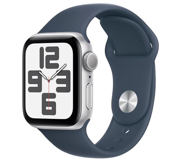 5. Apple Watch SE (2. nesil, 2023) GPS 40 mm Gümüş Rengi