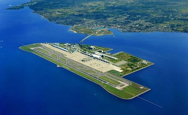 Kansai Uluslararası Havalimanı'nın inşası tam bir mega proje olmuş!
