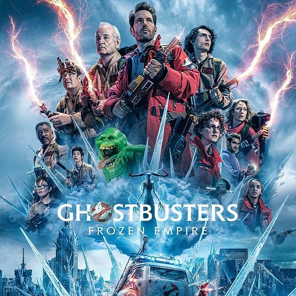 Sony Pictures'ın 2021 yapımı "Ghostbusters: Afterlife" filmine devam niteliğindeki "Ghostbusters: Frozen Empire" filmi ABD'de vizyona girdi.