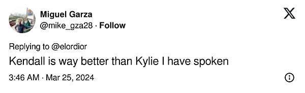 "Söylüyorum: Kendall, Kylie'ye bin basar."