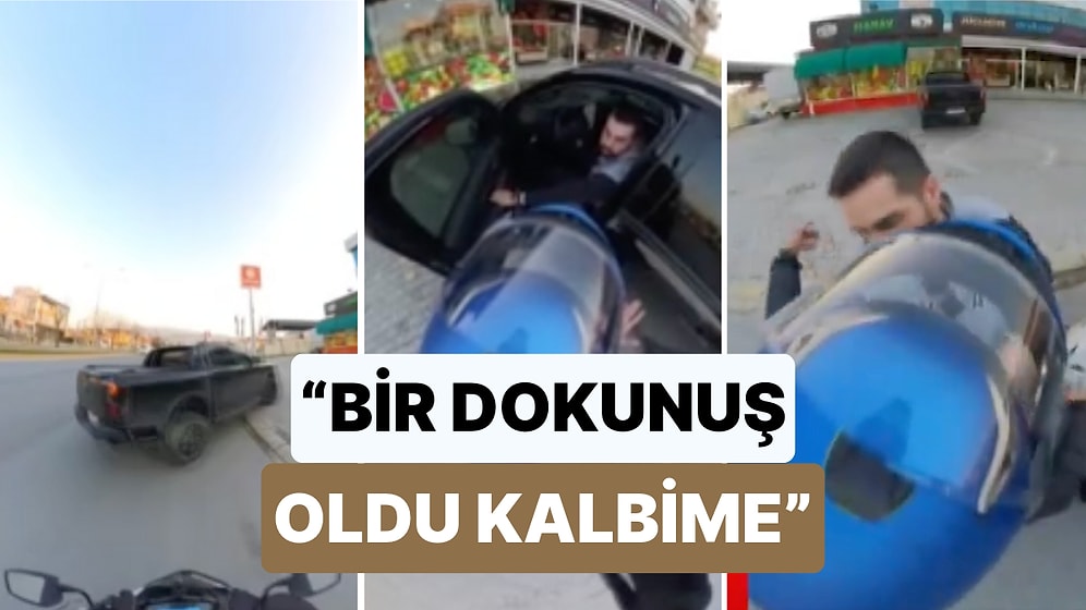 Trafikte Tartışan İki Sürücü Oruçlu Olduklarını Hatırlayınca Kavgayı Bırakıp Sarılarak Olayı Tatlıya Bağladı