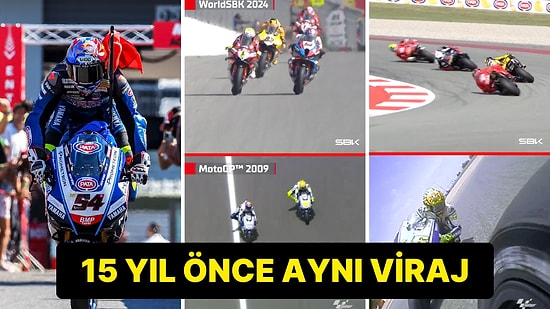 Son Virajda Yaptığı Çılgın Atakla Zafere Uzanan Toprak Razgatlıoğlu Efsane Valentino Rossi'ye Benzetildi!