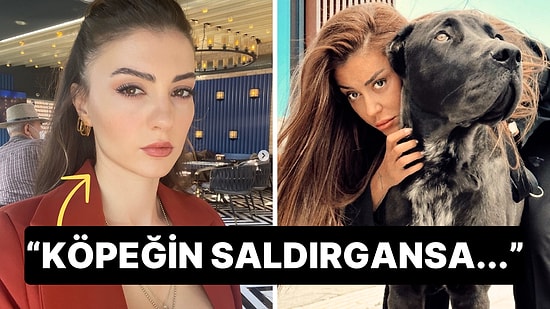 Ünlü Oyuncu Burcu Özberk, Banu Parlak'ın Köpeğinin Saldırısı Sonucunda Yaşanan Katliama Sert Çıktı!