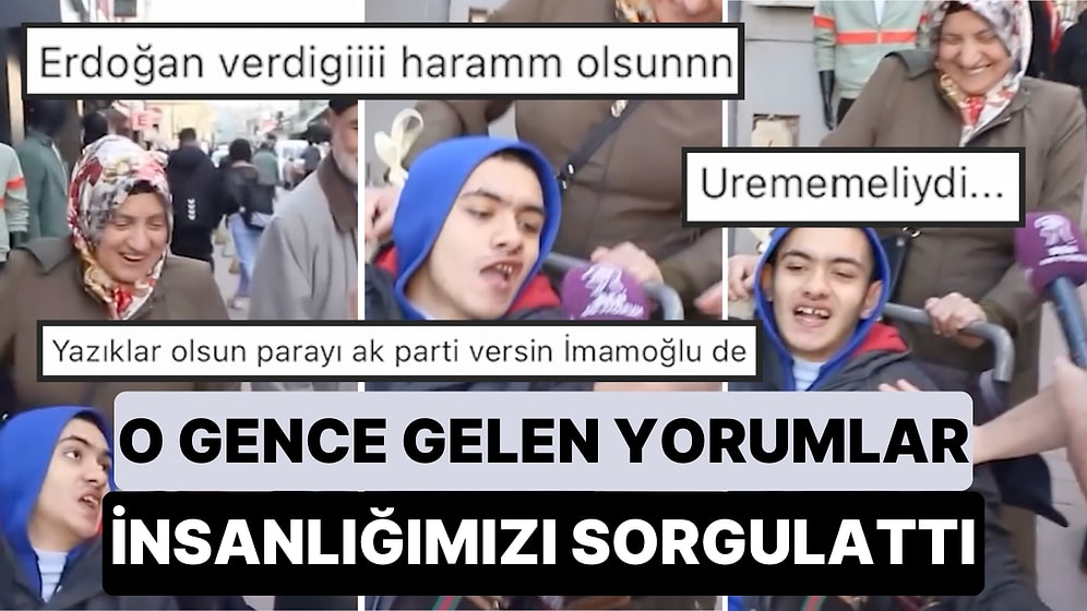 Annesine Sorulan "Kime Oy Vereceksiniz?" Sorusuna 'İmamoğlu' Diyen Engelli Çocuğa Yapılan Akılalmaz Yorumlar