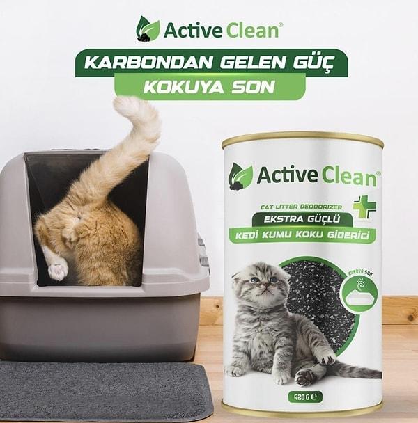 Active Clean Plus Kedi Kumu Koku Giderici