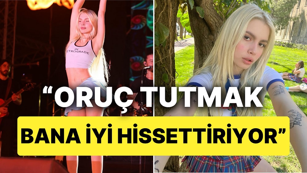 Oruç Tutan Aleyna Tilki'den Ramazan Paylaşımı: "Canım Allah'ım..."