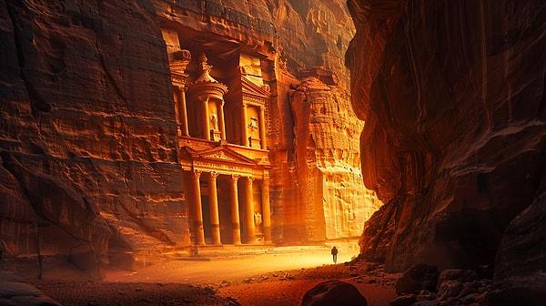 4. Petra: Kaya Oymalarının Gizemli Şehri