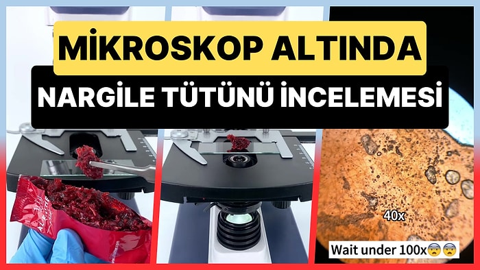 Nargile Tütünü Mikroskop Altında Nasıl Gözüküyor?