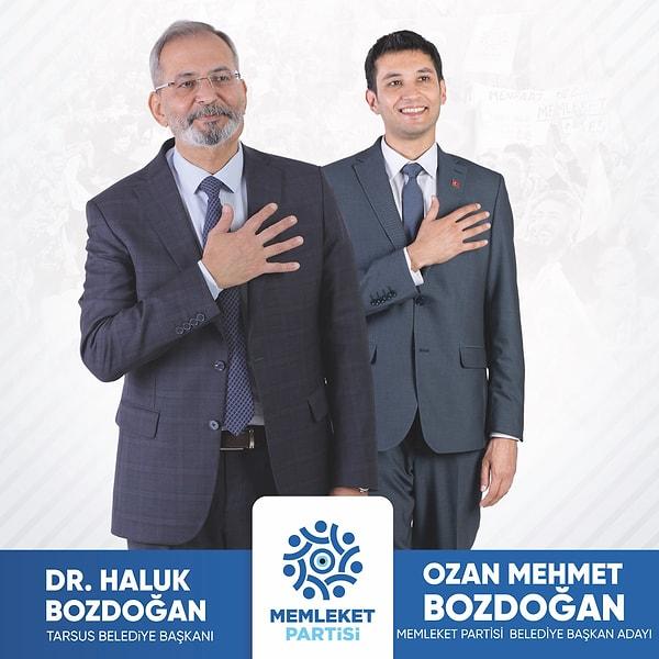 Tarsus Belediye Başkanı Haluk Bozdoğan’ın oğlu, Memleket Partisi adayı Ozan Bozdoğan’ın kullandığı makam aracına silahlı saldırı düzenlendi.