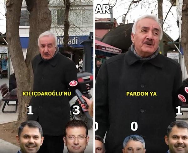 Zasparagas TV isimli YouTube kanalı da İstanbul'da vatandaşlara Büyükşehir Belediye başkan adayı olarak kimi desteklediklerini sordu.