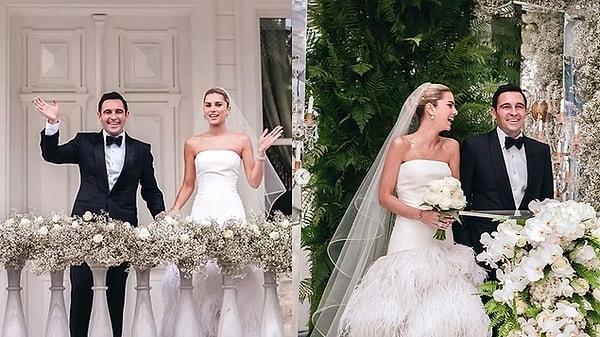 Nazlı Sabancı ve Hacı Sabancı ikilisi 2017 yaşamaya başladıklarını 2021 yılının Ekim ayında nikahla taçlandırdı.