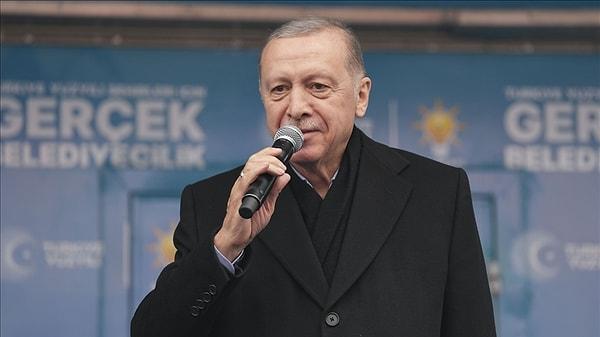 Cumhurbaşkanı Erdoğan, yerel seçimlere yönelik partisinin adaylarını tanıtmak için ülke çapında mitinglere katılırken, ekonomiyle ilgili söyledikleri de yakından izleniyor.