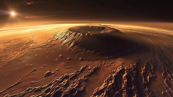 4. En Büyük Dağ Mars'ta!