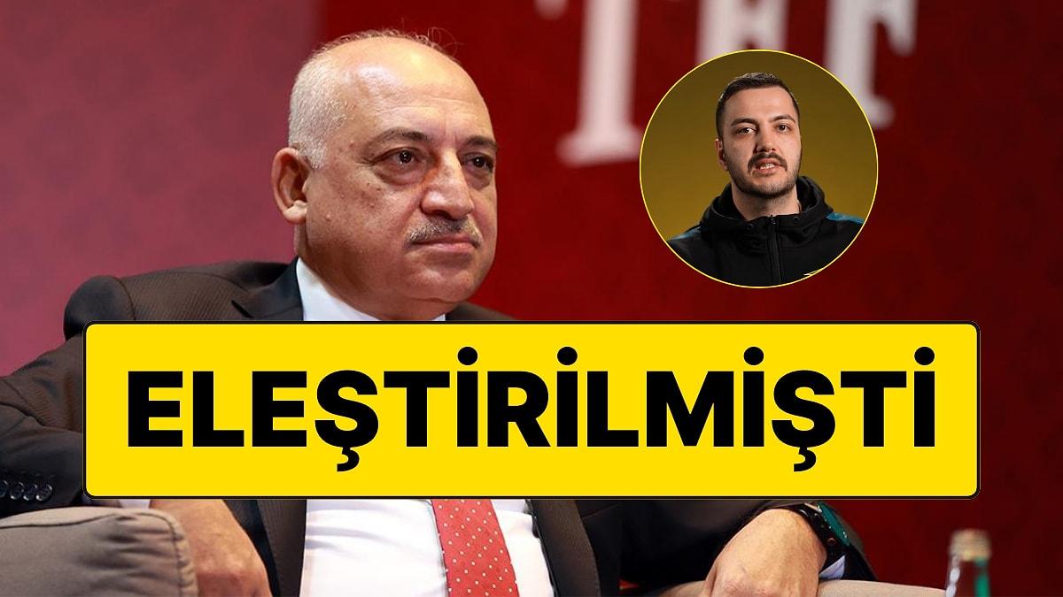 TFF Başkanı Mehmet Büyükekşi&apos;nin Görevden Ayrılacağı Tarihi Açıkladı! Yağız Sabuncuoğlu&apos;ndan Flaş İddia