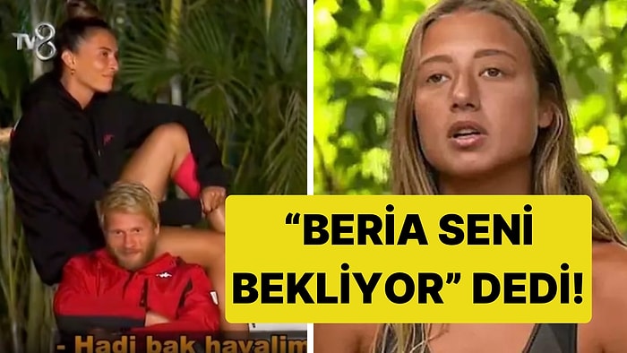 Survivor'da Yunus Emre, Aleyna'nın Arkasından "Karım Seni Bekliyor" Dedi!