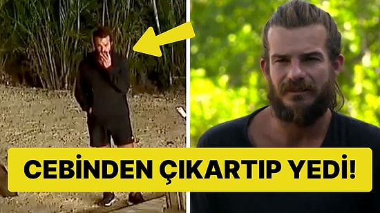 Survivor'da Yeni Skandal: Hakan, Gizlice Yemek Yerken Yakalandı!