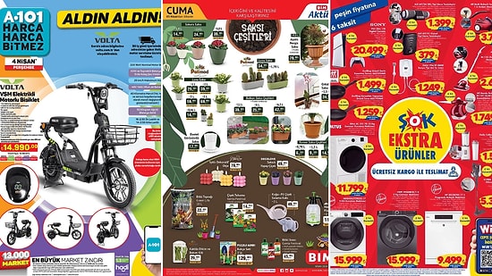 İndirim Günleri Başlıyor! 30 Mart - 5 Nisan Haftasında A101, BİM ve ŞOK Aktüel Ürünler Listesinde Ne Var?