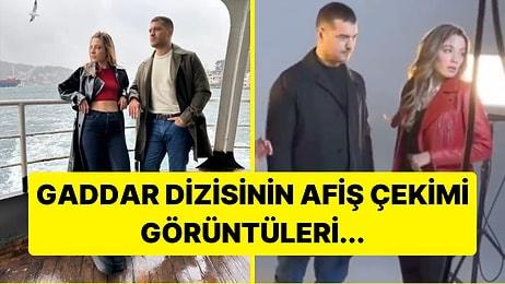 Gaddar Dizisinin Başrolleri Çağatay Ulusoy ve Sümeyye Aydoğan'ın Afiş Çekimi Görüntüleri Yayınlandı!