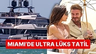 Keyiflerine Diyecek Söz Yok! Lüks Tatilleriyle Meşhur Beckhamlar Bu Sefer de Milyonluk Yatlarında Keyif Çattı!