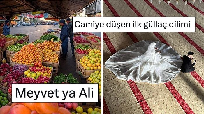 Meyvelerden Ortaya Çıkan Hz. Ali'den Güllaca Benzeyen Gelinliğe Son 24 Saatin Viral Tweetleri!