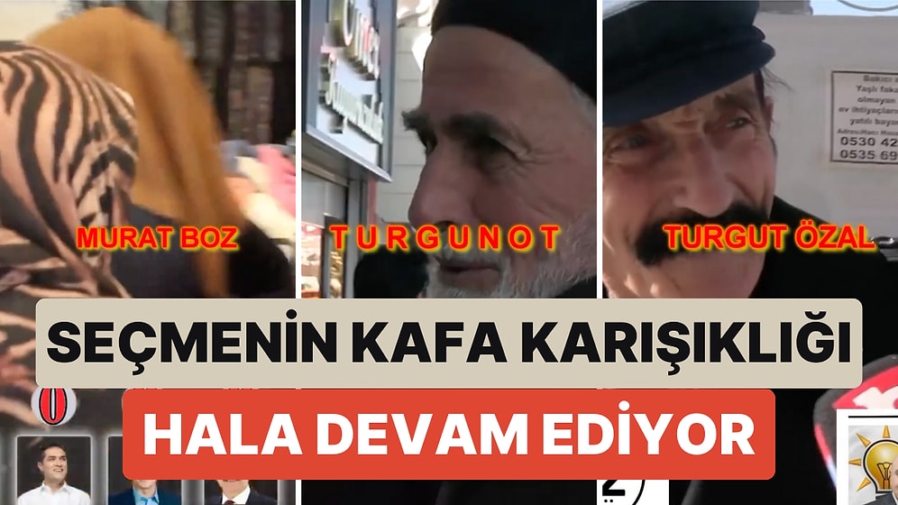Kime Oy Verecekleri Konusunda Hala Kafa Karışıklığı Yaşayan Seçmen Cevaplarıyla Yine Güldürdü