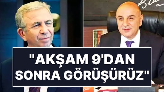 Mansur Yavaş Oyunu Kullandı, İddialı Konuştu: "Akşam 9'dan Sonra Görüşürüz"