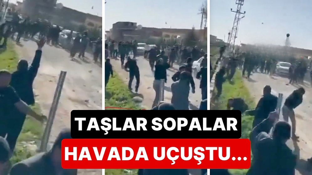 Şanlıurfa Harran'da, Oy Kullanma Sırasında Taşlı Sopalı Kavga Çıktı!