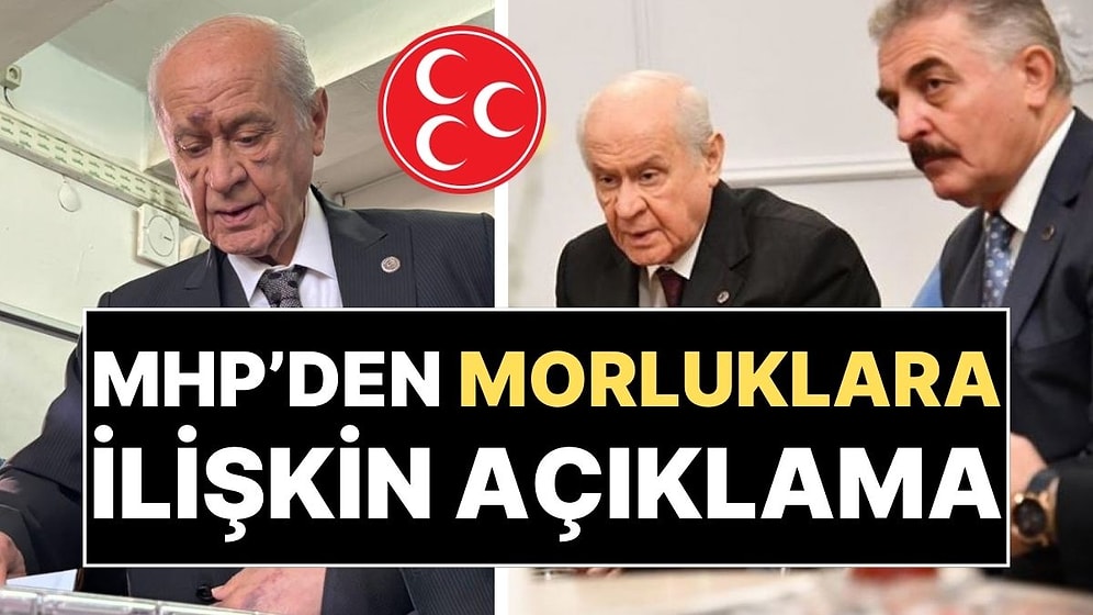 MHP'den Bahçeli'nin Yüzündeki Morluklara İlişkin Açıklama: "Kurultay Öncesinde Oldu"