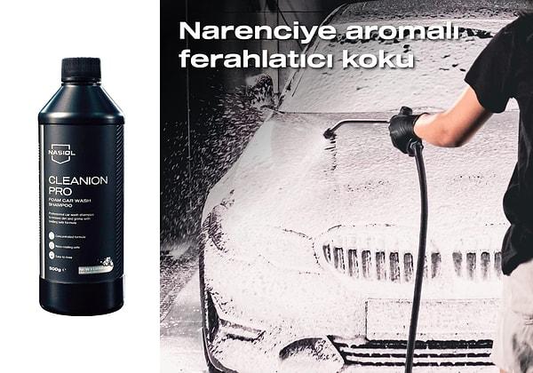 10. Nasiol Cleanion Pro New Formula Araç Konsantre Şampuan